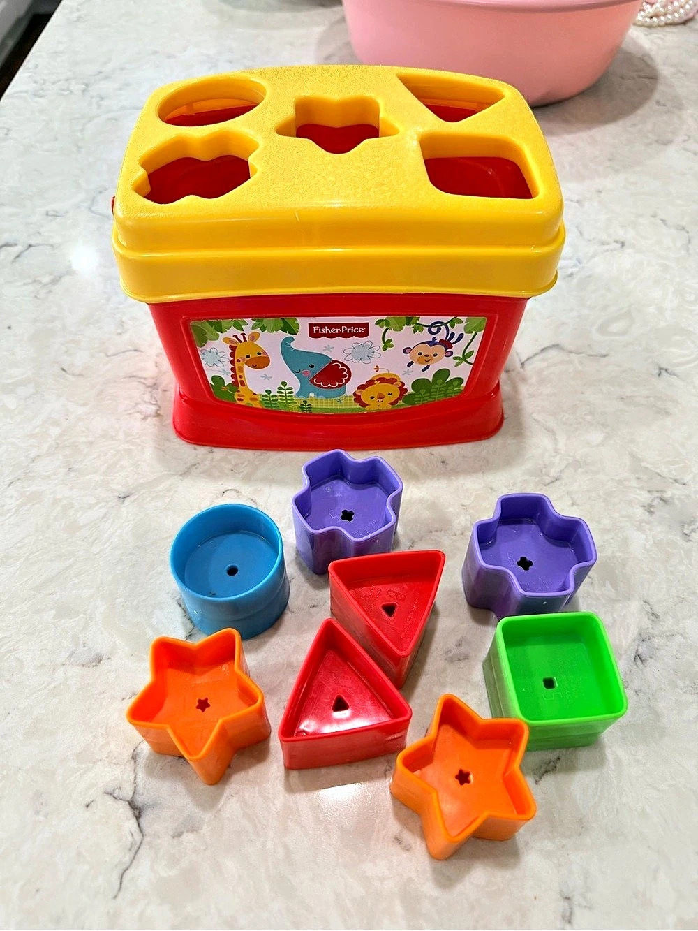 Fisher-Price Baby's First Blocks Shape Sorting Toy
